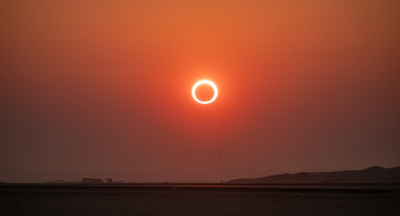 Universe Annular Solar Eclipse 2021